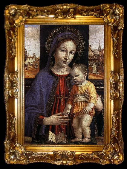 framed  BORGOGNONE, Ambrogio Virgin and Child fdg, ta009-2